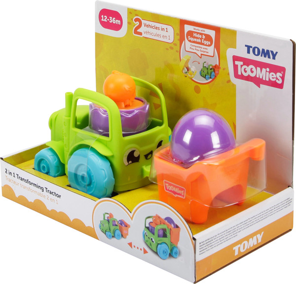Изображение товара Развивающий игровой набор Toomies Трактор-трансформер / 65972