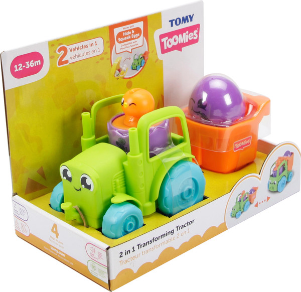 Изображение товара Развивающий игровой набор Toomies Трактор-трансформер / 65972