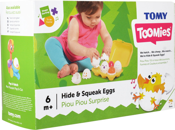 Изображение товара Развивающий игровой набор Toomies Сортер. Найди яйцо / 65968