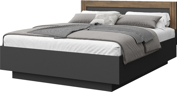 Изображение товара Комплект мебели для спальни Мебель-КМК Каен 1 КМК 1062 (антрацит/дуб стирлинг/дуб артизан трюфель MDP 66)