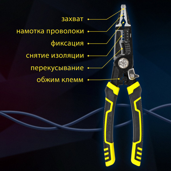 Изображение товара Плоскогубцы Грандмастер Многофункциональные PL-220 / 671257