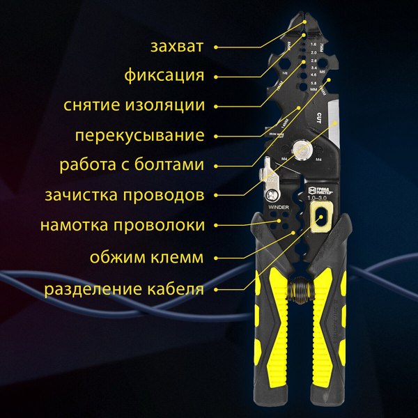 Изображение товара Плоскогубцы Грандмастер Многофункциональные PL-215 / 671259