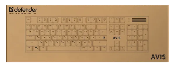 Изображение товара Клавиатура Defender Avis GK-312 / 45312