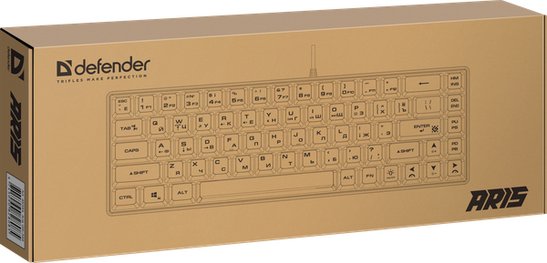 Изображение товара Клавиатура Defender Aris GK-349 / 45344