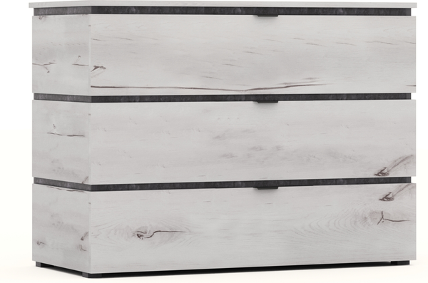 Изображение товара Комплект мебели для спальни Мебель-КМК Ривьера 3 КМК 1044 (бетон пайн светлый/бетон спаркс 861/канадский дуб Арктик)