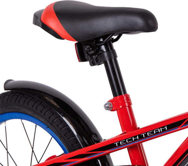 Изображение товара Детский велосипед Tech Team Quattro 20 / NN013944 (красный, разобранный, в коробке)