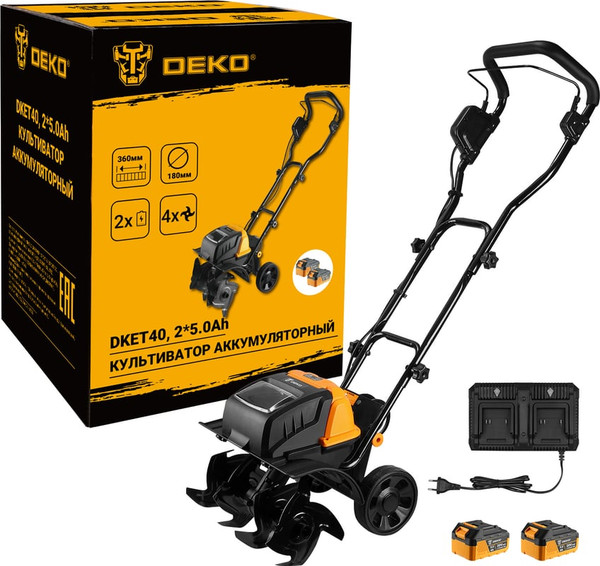 Изображение товара Миникультиватор электрический Deko DKET40 / 085-2023