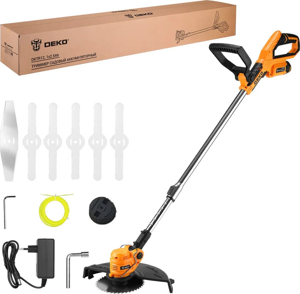 Изображение товара Триммер аккумуляторный Deko DKTR12 / 085-2005