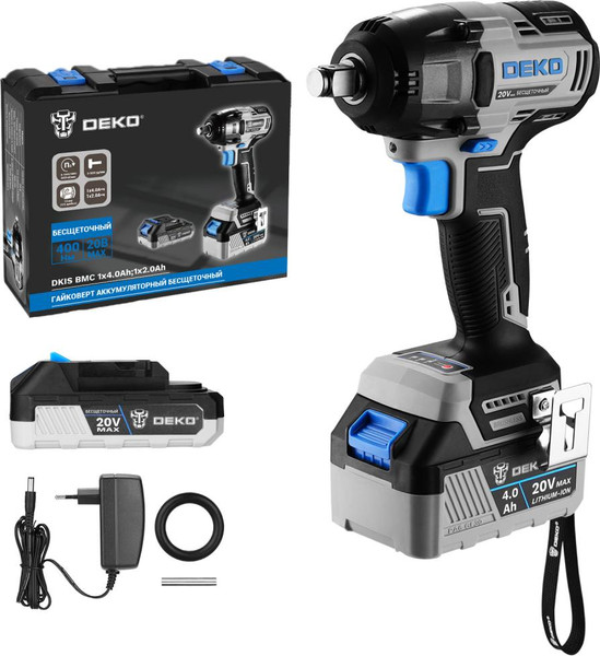 Изображение товара Аккумуляторный гайковерт Deko DKIS / 085-1124