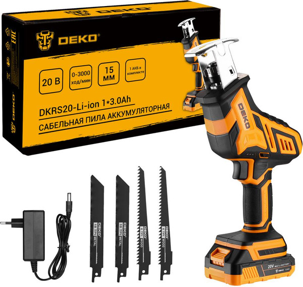 Изображение товара Сабельная пила Deko DKRS20 / 085-1069