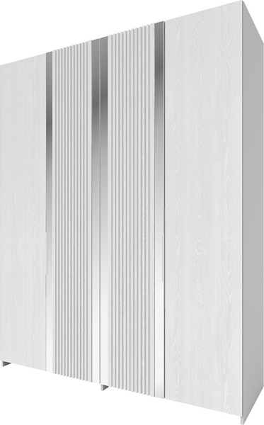 Изображение товара Комплект мебели для спальни Мебель-КМК Харди 2 КМК 1005 (белый текстурный/М3 ясень белый текстурный)