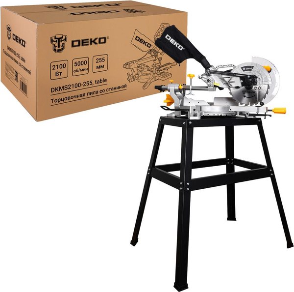 Изображение товара Торцовочная пила Deko DKMS2100-255 / 085-1074