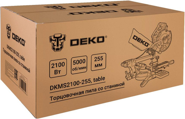Изображение товара Торцовочная пила Deko DKMS2100-255 / 085-1074