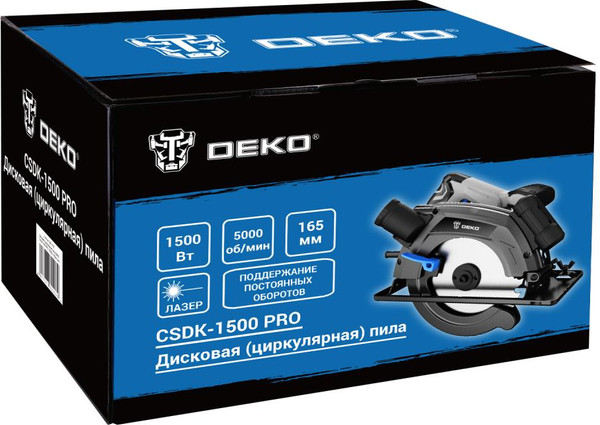 Изображение товара Торцовочная пила Deko CSDK-1500 PRO / 085-1150