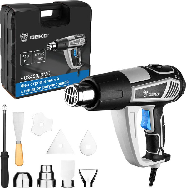 Изображение товара Строительный фен Deko HG2450 / 085-1130
