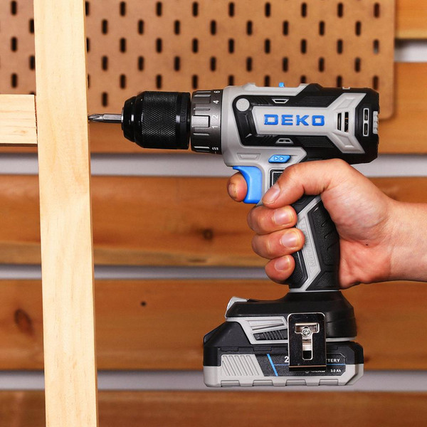 Изображение товара Аккумуляторная дрель-шуруповерт Deko Loner 20V / 085-1006