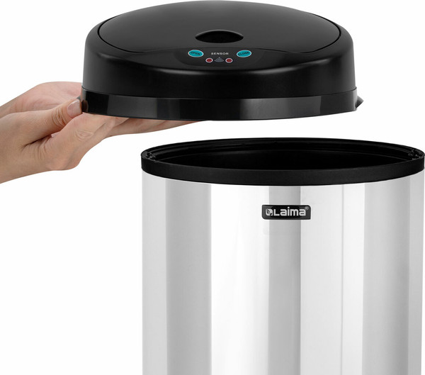 Изображение товара Сенсорное мусорное ведро Laima 609326 (12л)