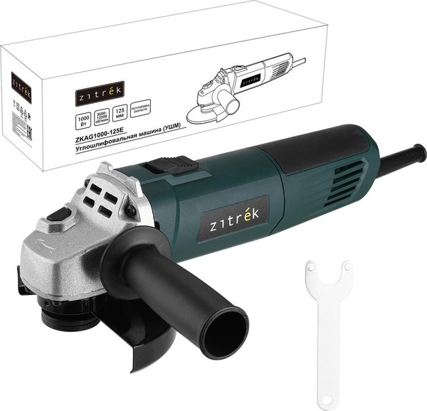 Изображение товара Угловая шлифовальная машина Zitrek ZKAG1000-125E / 085-1033
