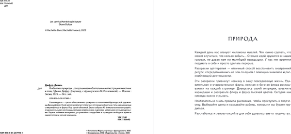 Изображение товара Раскраска Бомбора В объятиях природы, мягкая обложка (Дюфур Диана)
