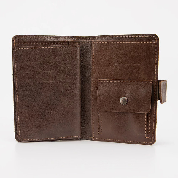 Изображение товара Портмоне Poshete 604-087/1-V/NP-BRW (коричневый)