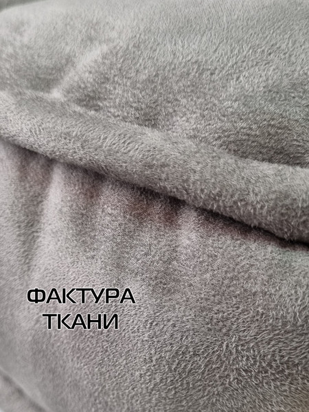 Изображение товара Подушка на стул MATEX Big Pouf / 67-498 (серый)