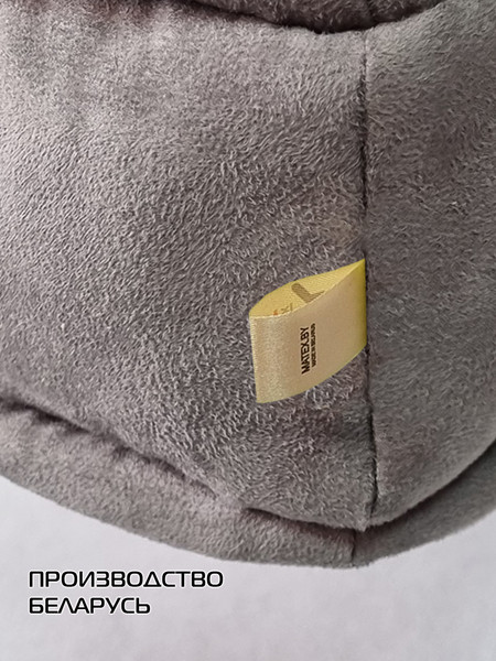 Изображение товара Подушка на стул MATEX Big Pouf / 67-498 (серый)