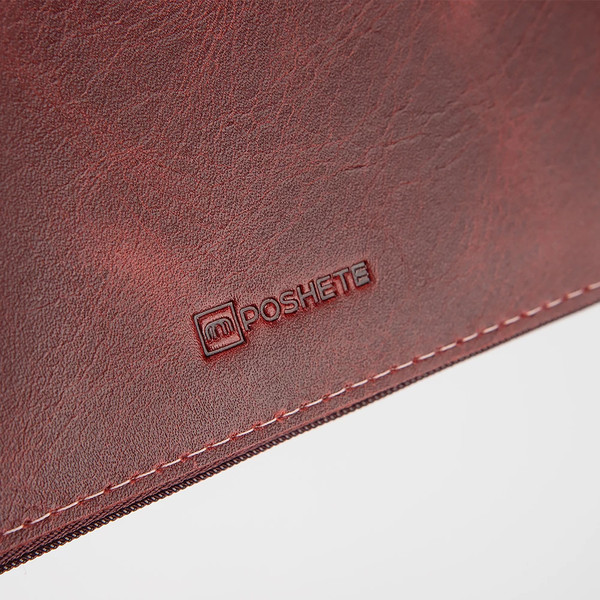Изображение товара Портмоне Poshete 604-137NPK-BRD (бордовый)