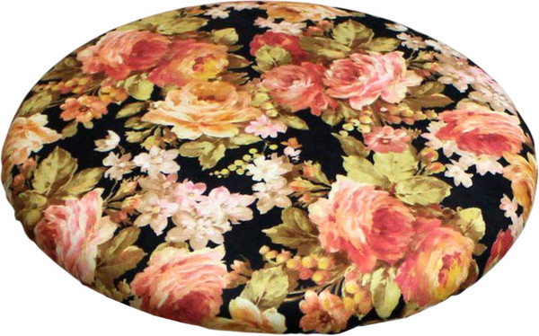 Изображение товара Чехол на табурет MATEX Concept. Line. Гобелен  / 51-572 (черный/розовый)