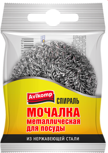 Изображение товара Губка для мытья посуды Avikomp Металлическая / 5460