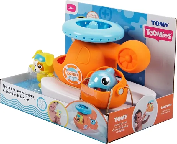 Изображение товара Набор игрушек для ванной Toomies Спасательный вертолет / 65577