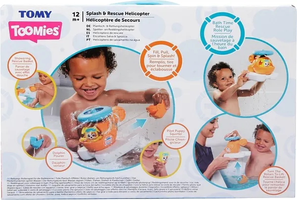 Изображение товара Набор игрушек для ванной Toomies Спасательный вертолет / 65577