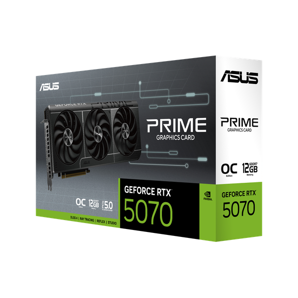 Изображение товара Видеокарта Asus Prime GeForce RTX 5070 OC 12GB GDDR7