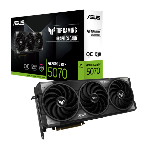 Изображение товара Видеокарта Asus TUF Gaming GeForce RTX 5070 OC 12GB GDDR7