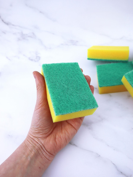 Изображение товара Набор губок для мытья посуды Avikomp XXL с абразивом / 89963 (5шт)