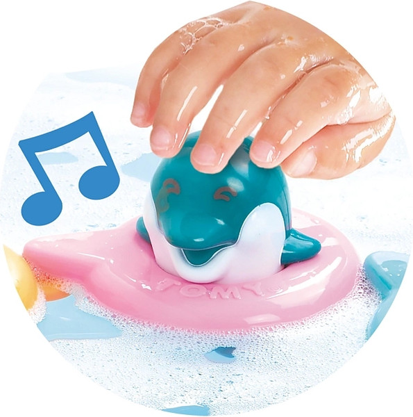 Изображение товара Набор игрушек для ванной Toomies Поющие дельфины / 65967
