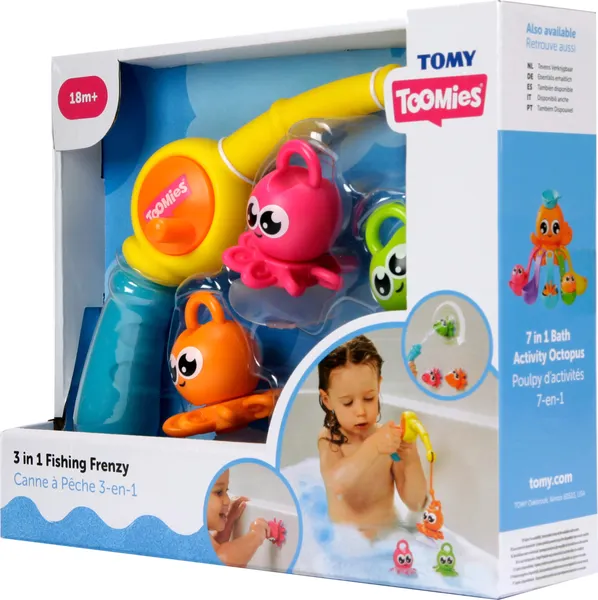 Изображение товара Игра для ванной Toomies Рыбалка 3в1 / 65976
