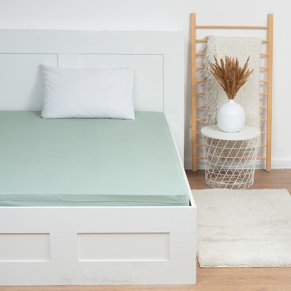 Изображение товара Простыня Этель 9233632 на резинке (мятный)