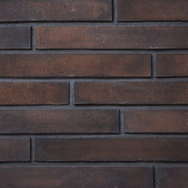 Изображение товара Декоративный камень бетонный Petra Клинкерный кирпич 18П4 (темно-коричневый)