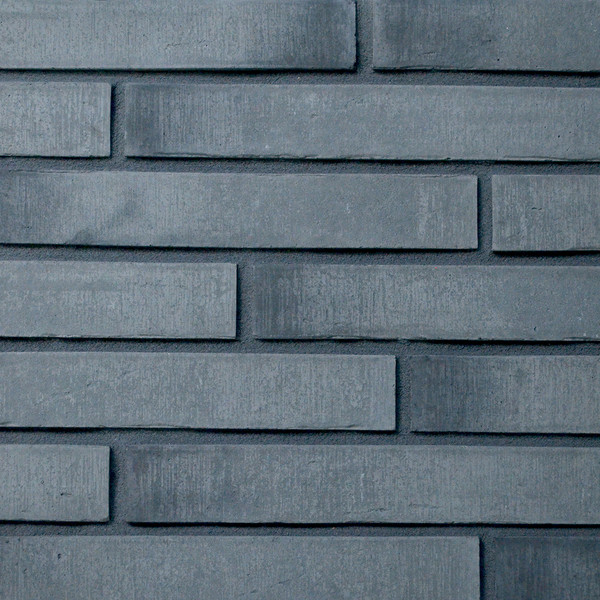 Изображение товара Декоративный камень бетонный Petra Клинкерный кирпич 18П5 (темно-серый)