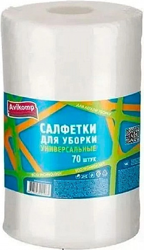 Изображение товара Набор салфеток хозяйственных Avikomp Eco Technology / 41063 (70 листов)