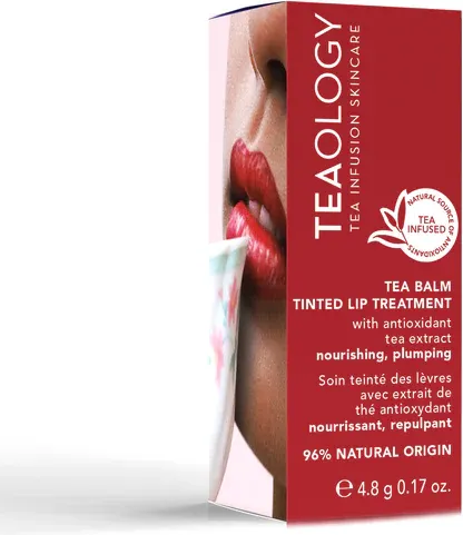 Изображение товара Бальзам для губ Teaology Tea Balm Tinted Lip Treatment тон Cherry Tea (4.8г)