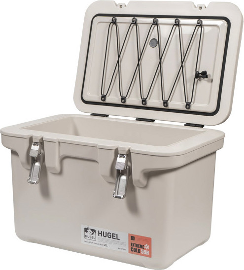 Изображение товара Термоконтейнер Iris Hugel Vacuum Cooler Box Tc-40 / TC-40W (40л, бежевый)