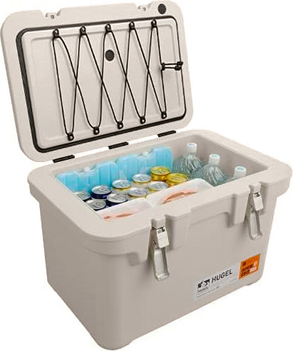 Изображение товара Термоконтейнер Iris Hugel Vacuum Cooler Box Tc-40 / TC-40W (40л, бежевый)