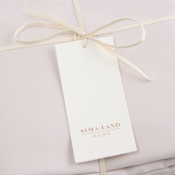 Изображение товара Простыня Sima-Land Home Beige 10389605 на резинке