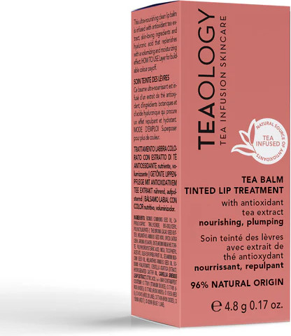 Изображение товара Бальзам для губ Teaology Tea Balm Tinted Lip Treatment тон Peach Tea (4.8г)