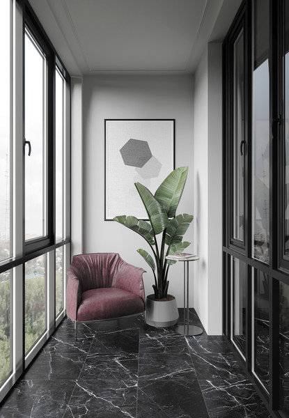 Изображение товара Плитка Cersanit Dina 16871 (420x420, черный)