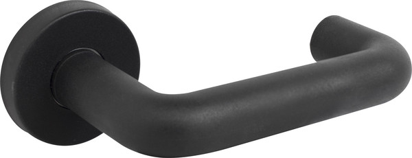 Изображение товара Ручка дверная Стандарт 0203 (60-100) R01 (черный)