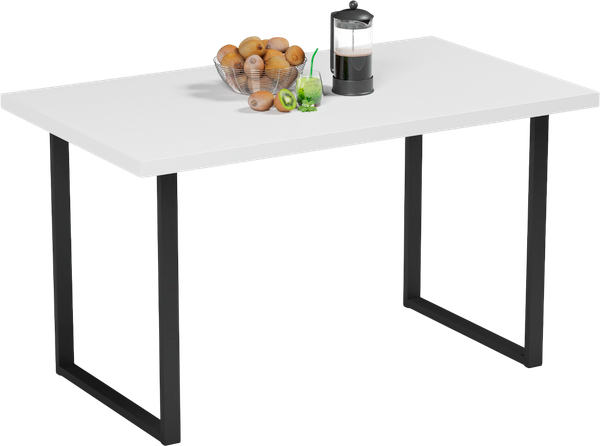 Изображение товара Обеденный стол Soma Tako 36 120x66 (белый/черный)