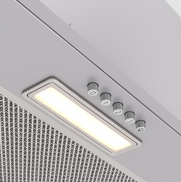 Изображение товара Вытяжка скрытая Elikor Cube Basic 60П-500-К3Д / 294090 (хром)