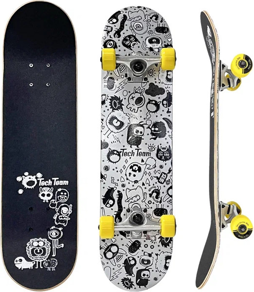 Изображение товара Скейтборд Tech Team Aliens Doodles NN014150